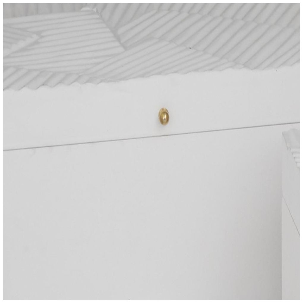 Image 7 White Wood Modern Box, S/3 12", 10", 9"W more views