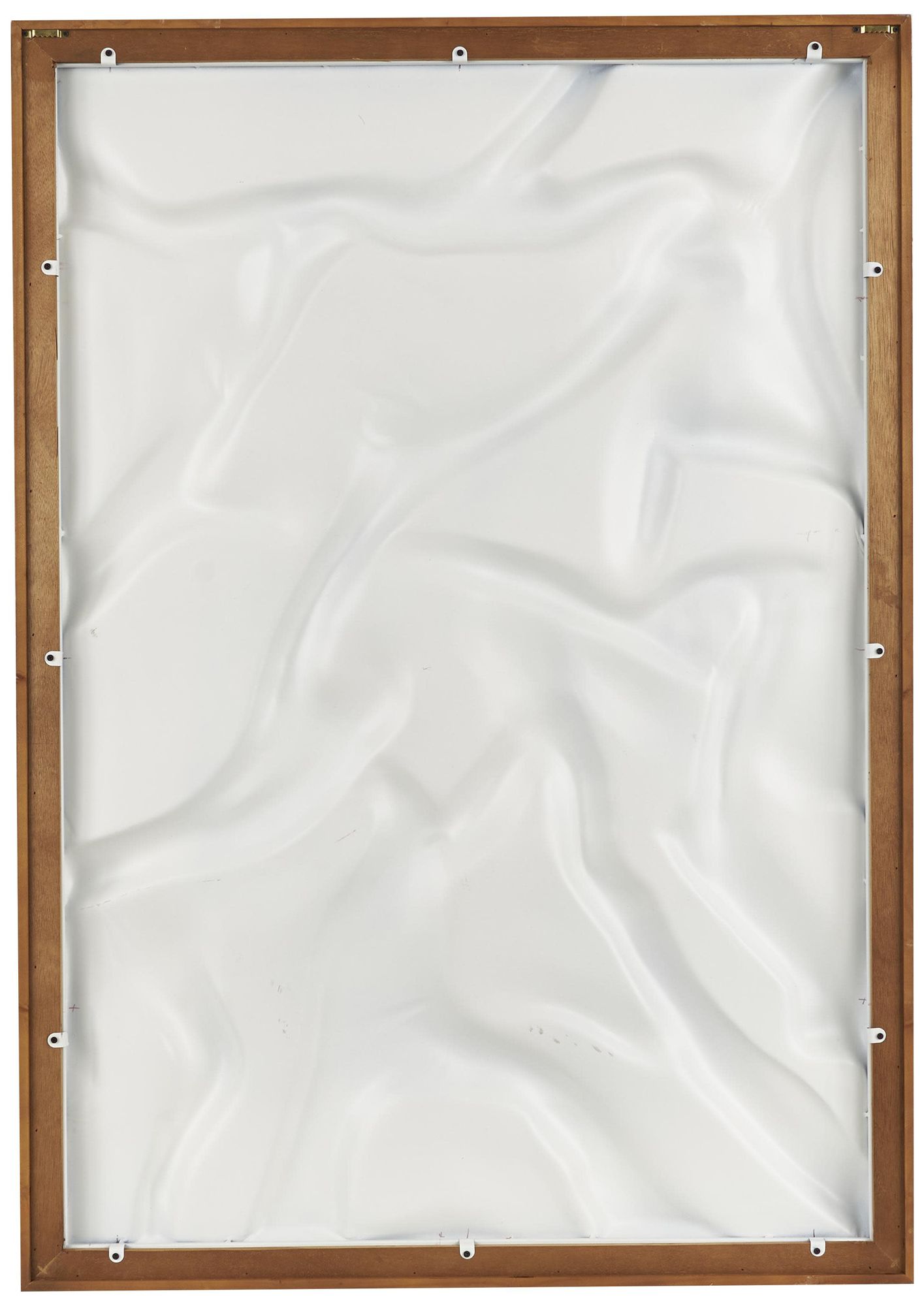 Image 5 White Wood Natural Framed Wall Art, 32" x 1" x 45" more views
