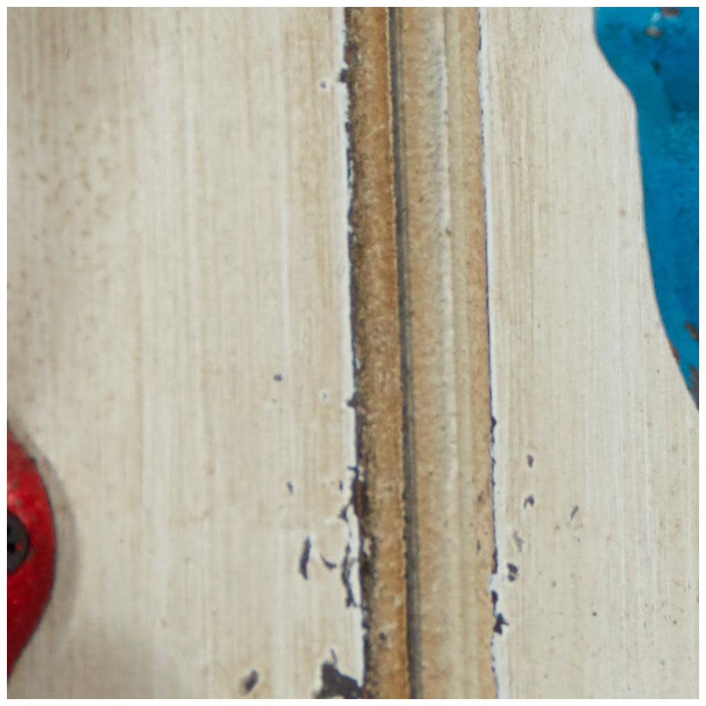 White Wooden Farmhouse Wall Hook, 24" x 4" x 7"