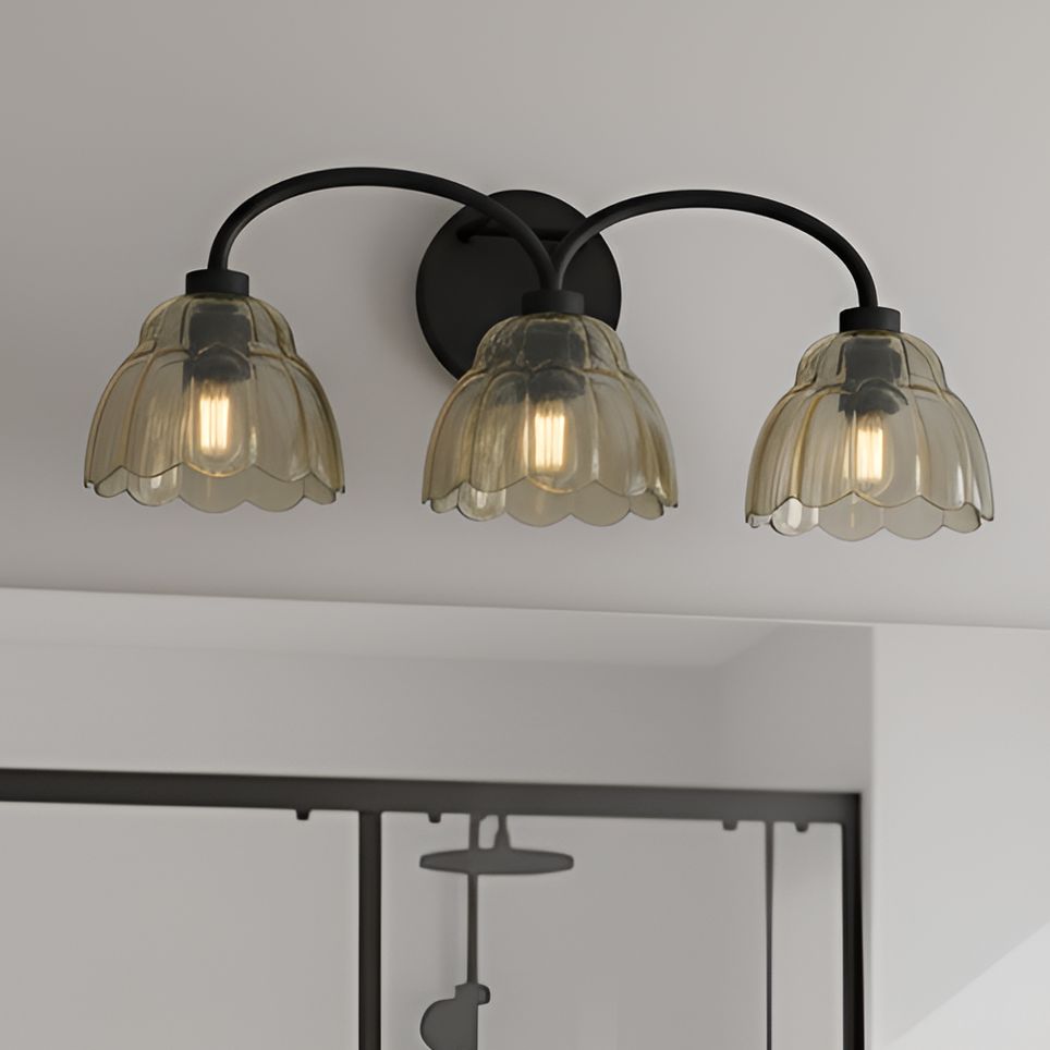 Whitecap 3-Light Mottled Cocoa Vanity Light