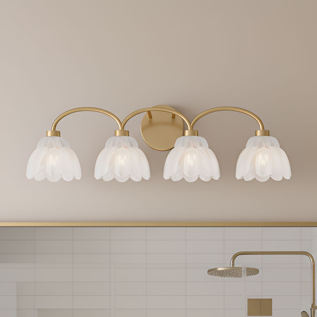 Thumbnail1 of Whitecap 4-Light Brushed Gold Vanity Light