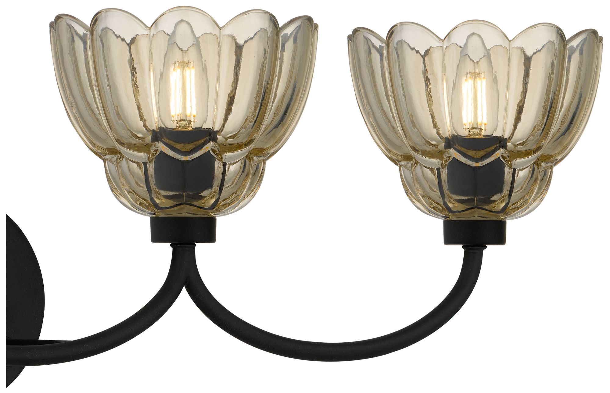 Image 6 Whitecap 4-Light Mottled Cocoa Vanity Light more views