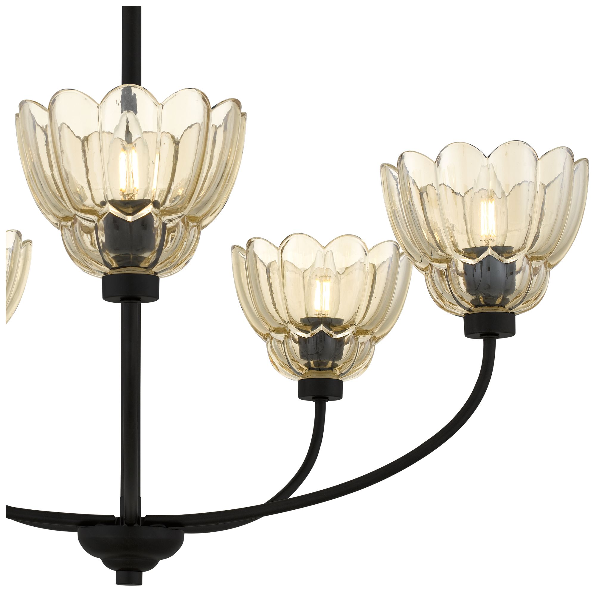 Image 6 Whitecap 5-Light Mottled Cocoa Chandelier more views