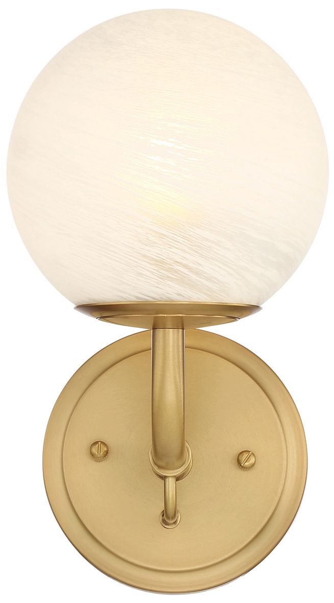 Image 3 Whitehall 10 1/2" High Legacy Brass Wall Sconce more views