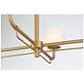 4_Whitehall 30" Wide Legacy Brass 4-Light Chandelier more views