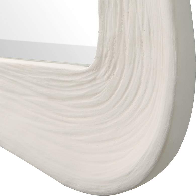 Image 6 Whitehaven White 25 1/2" x 35 3/4" Rectangular Wall Mirror more views