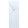 Whiteout White 16" High Minimalist Modern Wall Clock