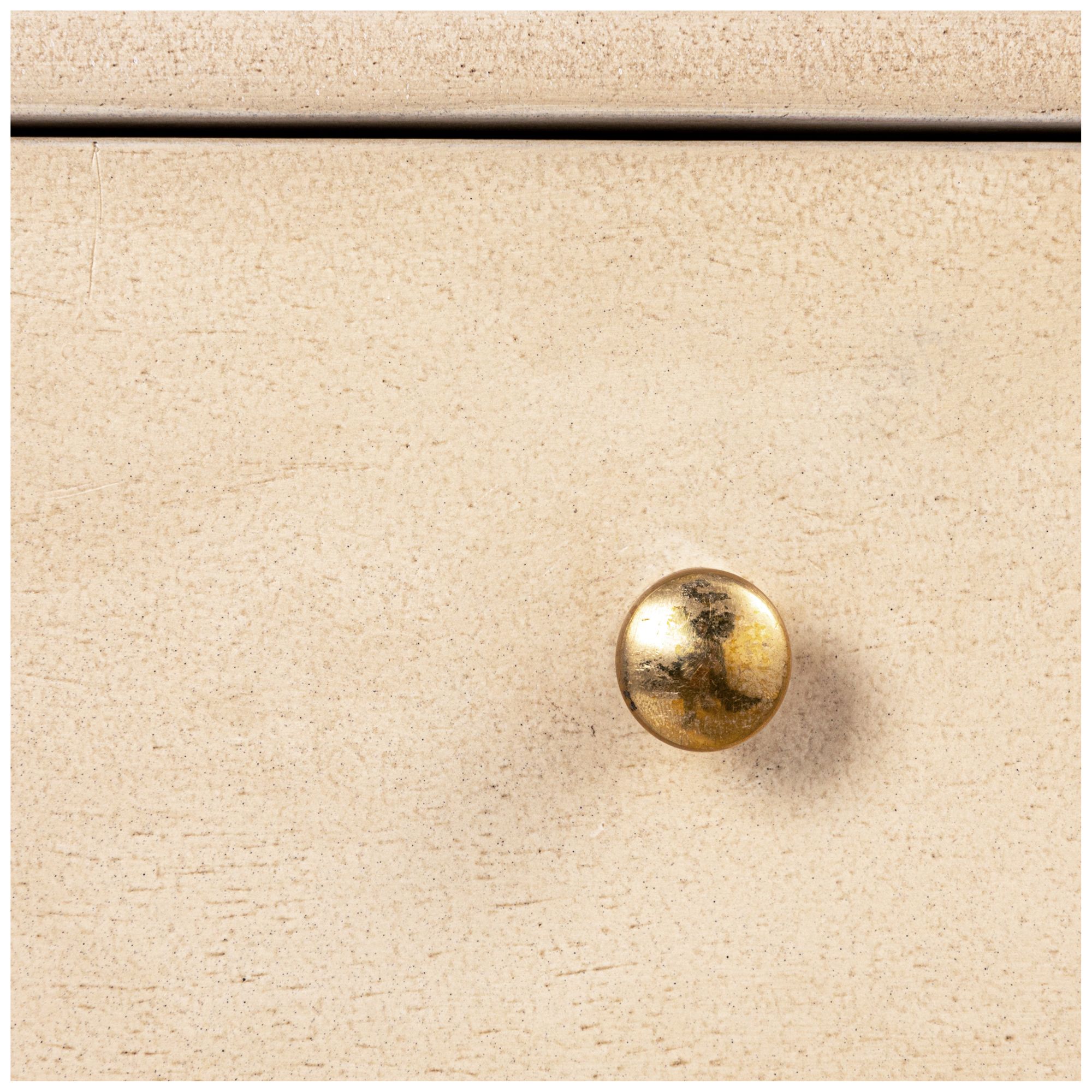 Image 5 Whitewashed Oval Mango Wood Desk with Drawer, Whitewashed more views