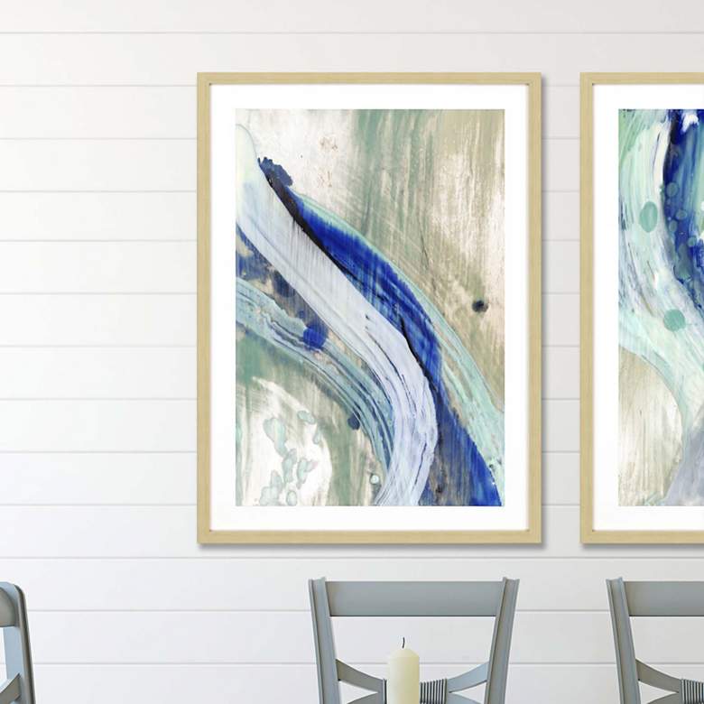 Image 1 Whitewater I 42 inch High Framed Exclusive Giclee Wall Art