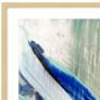 Whitewater I 42" High Framed Exclusive Giclee Wall Art
