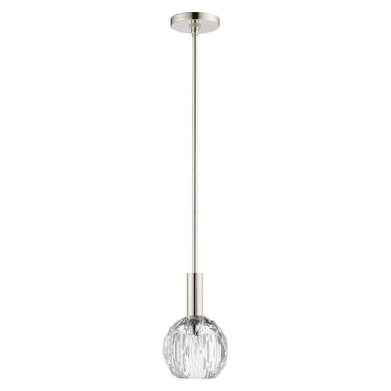 Image 3 Whitfield 1 Light Polished Nickel Mini Pendant more views