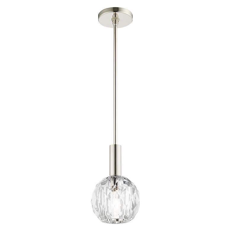 Image 5 Whitfield 1 Light Polished Nickel Mini Pendant more views