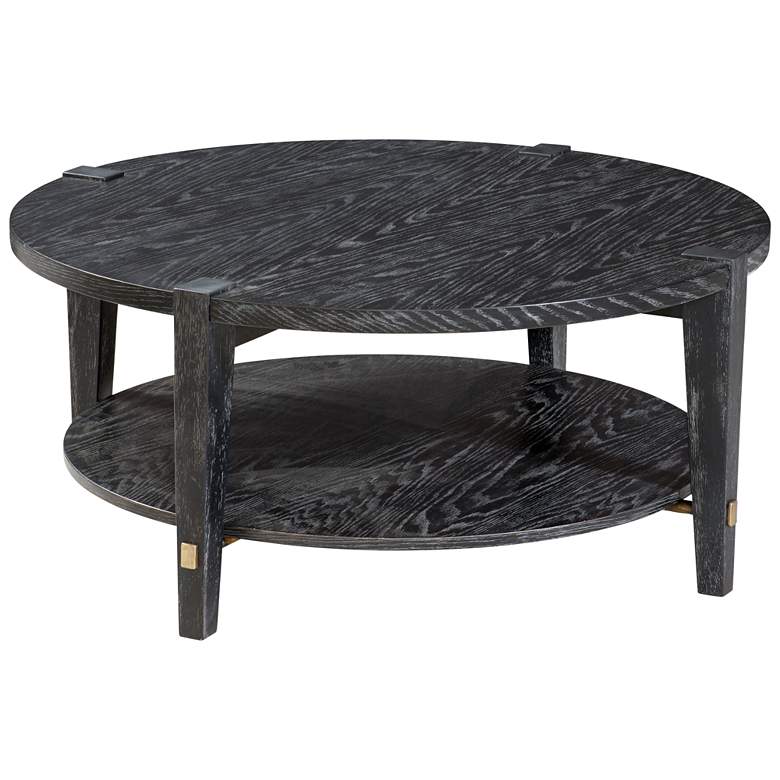 Image 1 Whitfield 18 inch Modern Styled Round Cocktail Table