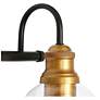 3_Whiting 29 1/2" Wide Black and Gold 4-Light Bath Light more views