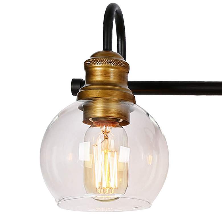 Image 2 Whiting 29 1/2" Wide Oil-Rubbed Bronze 4-Light Bath Light more views