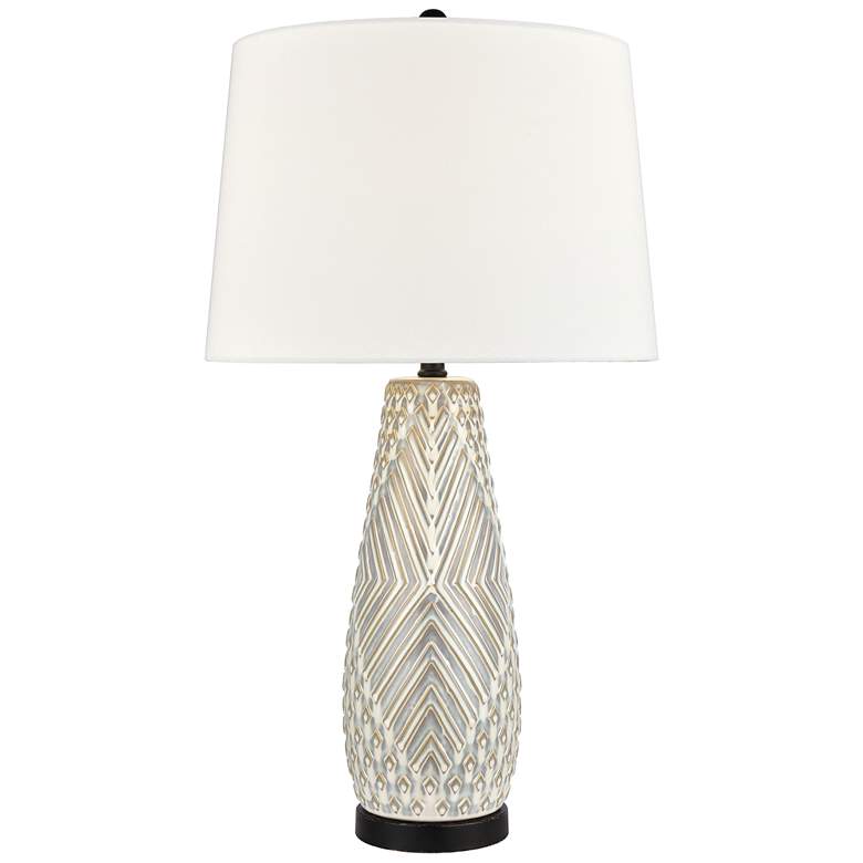 Image 1 Whitland 30" High 1-Light Table Lamp - Gray