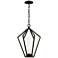 Whitley Heights 20 1/2" High Black Outdoor Hanging Light