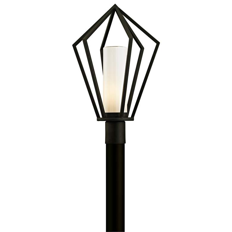Image 1 Whitley Heights 22 1/2"H Textured Black Outdoor Post Light