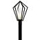 Whitley Heights 22 1/2"H Textured Black Outdoor Post Light