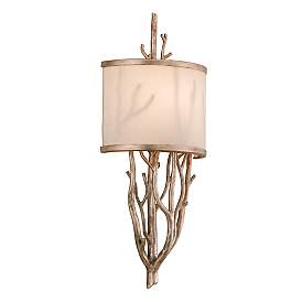 Image2 of Whitman 18" High Vienna Bronze Wall Sconce more views