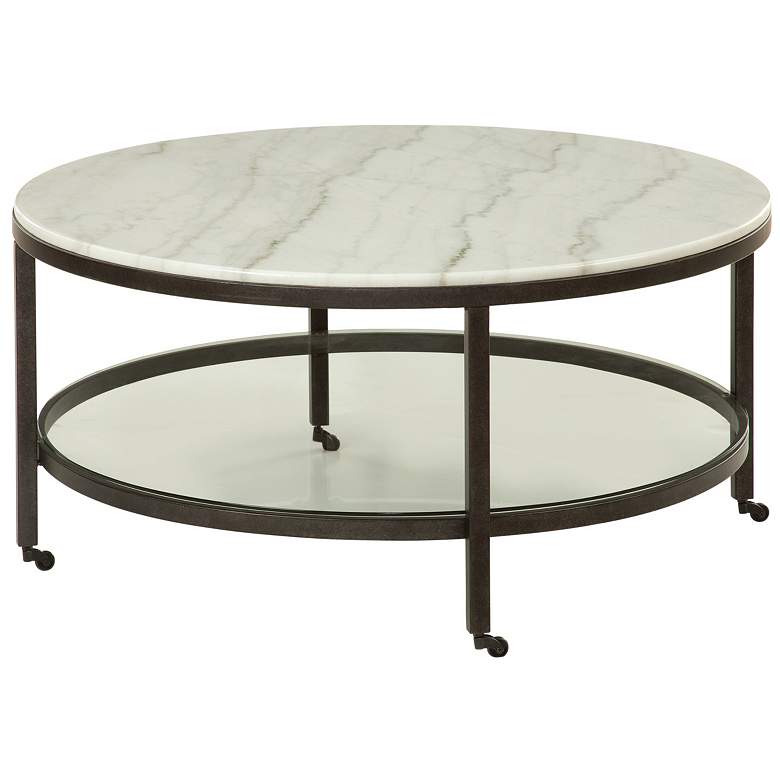 Image 1 Whitman 18 inch Modern Round Cocktail Table