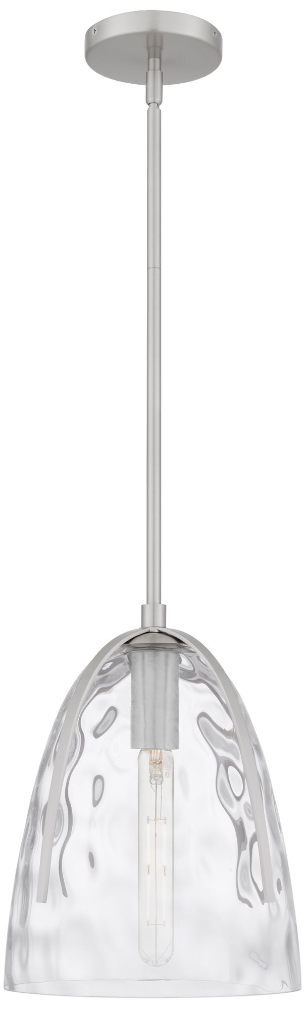 Image 4 Whitmore 1-Light Brushed Nickel Mini Pendant Light more views