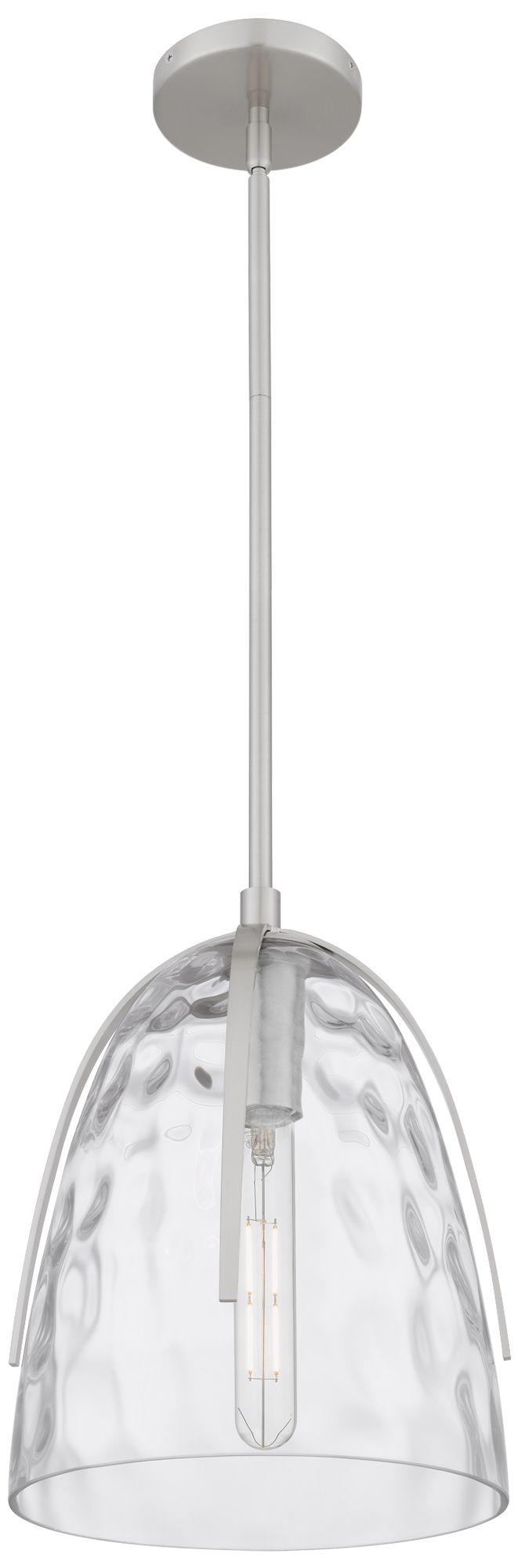 Image 5 Whitmore 1-Light Brushed Nickel Mini Pendant Light more views