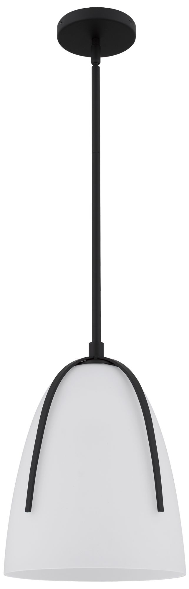 Thumbnail3 of Whitmore 1-Light Matte Black Mini Pendant Light more views