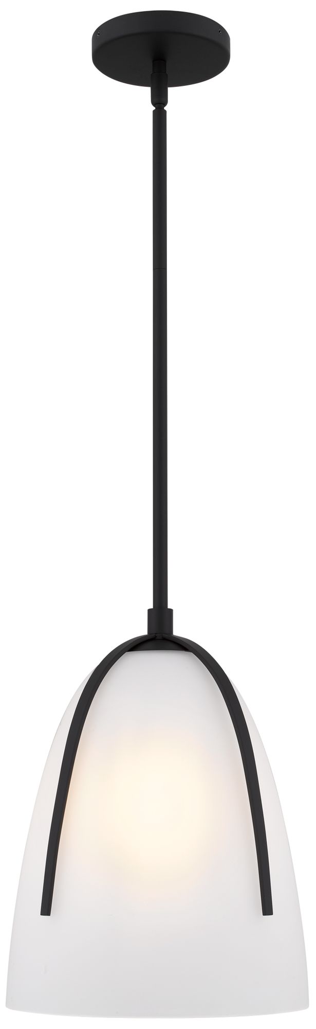 Thumbnail4 of Whitmore 1-Light Matte Black Mini Pendant Light more views