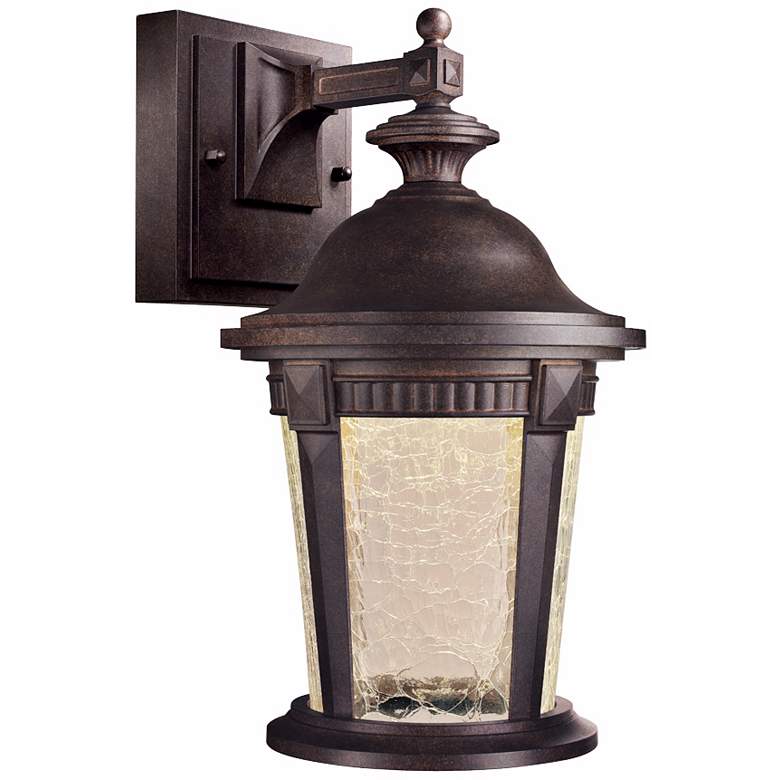 Image 1 Whitmore 12 1/4 inch High Mystic Bronze Outdoor LED Wall Light