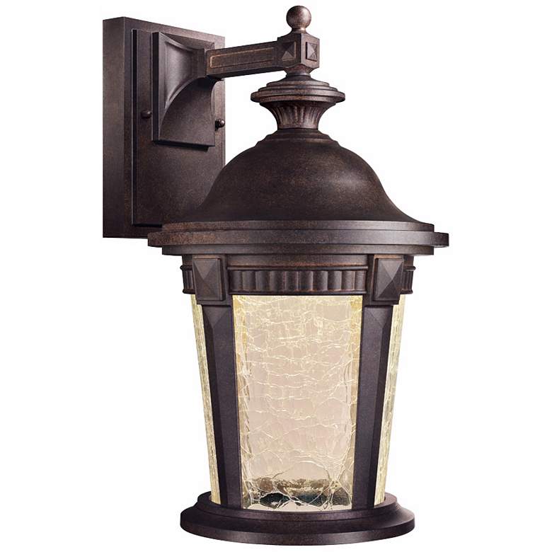 Image 1 Whitmore 15 3/4 inch High Mystic Bronze Outdoor LED Wall Light