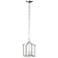 Whitmore 7.25" Wide 2-Light Chandelier - Brushed Nickel