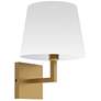 Whitney 11" High Aged Brass Wall Sconce