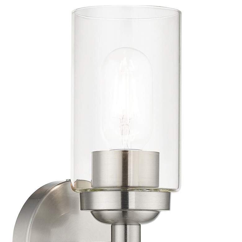 Image 4 Whittier 15 1/2" High Brushed Nickel 2-Light Wall Sconce more views