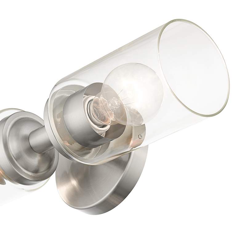 Image 5 Whittier 15 1/2" High Brushed Nickel 2-Light Wall Sconce more views