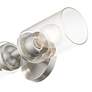 Whittier 15 1/2" High Brushed Nickel 2-Light Wall Sconce in scene
