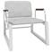 Whythe Low Accent Chair 1.0 in White