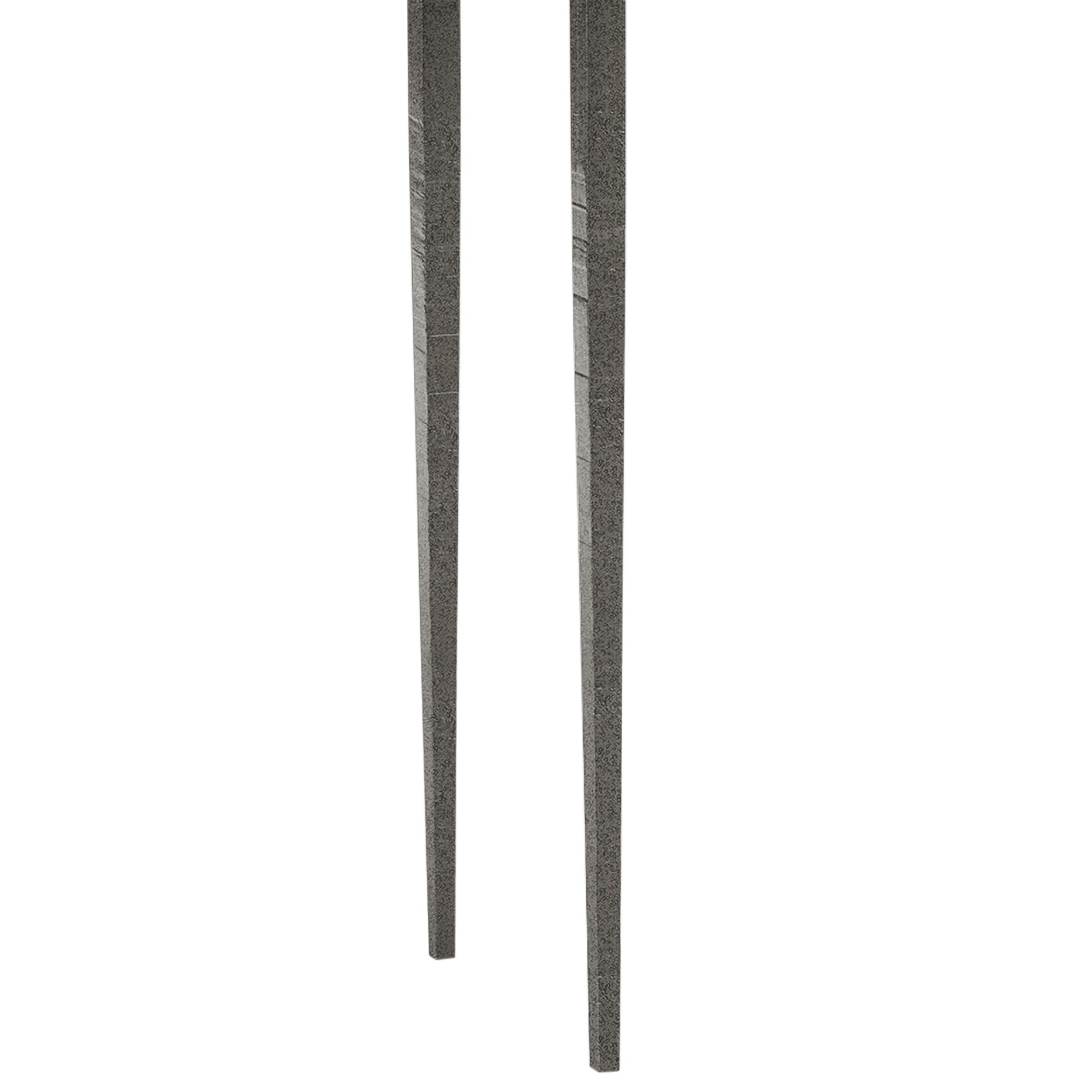 Image 3 Wick 42" Wide Maple Espresso Accented Natural Iron Console Table more views