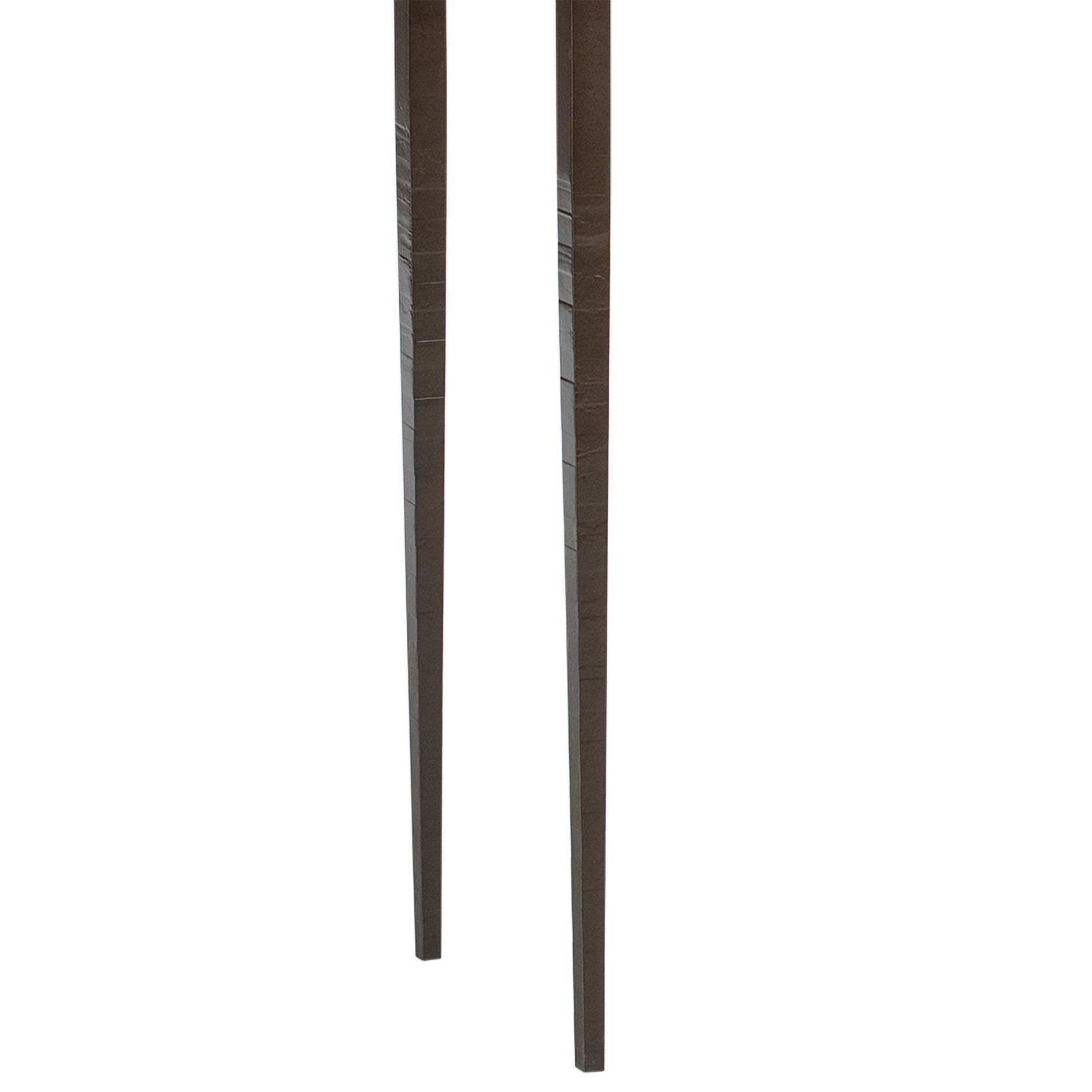 Image 3 Wick 42" Wide Maple Grey Accented Dark Smoke Console Table more views