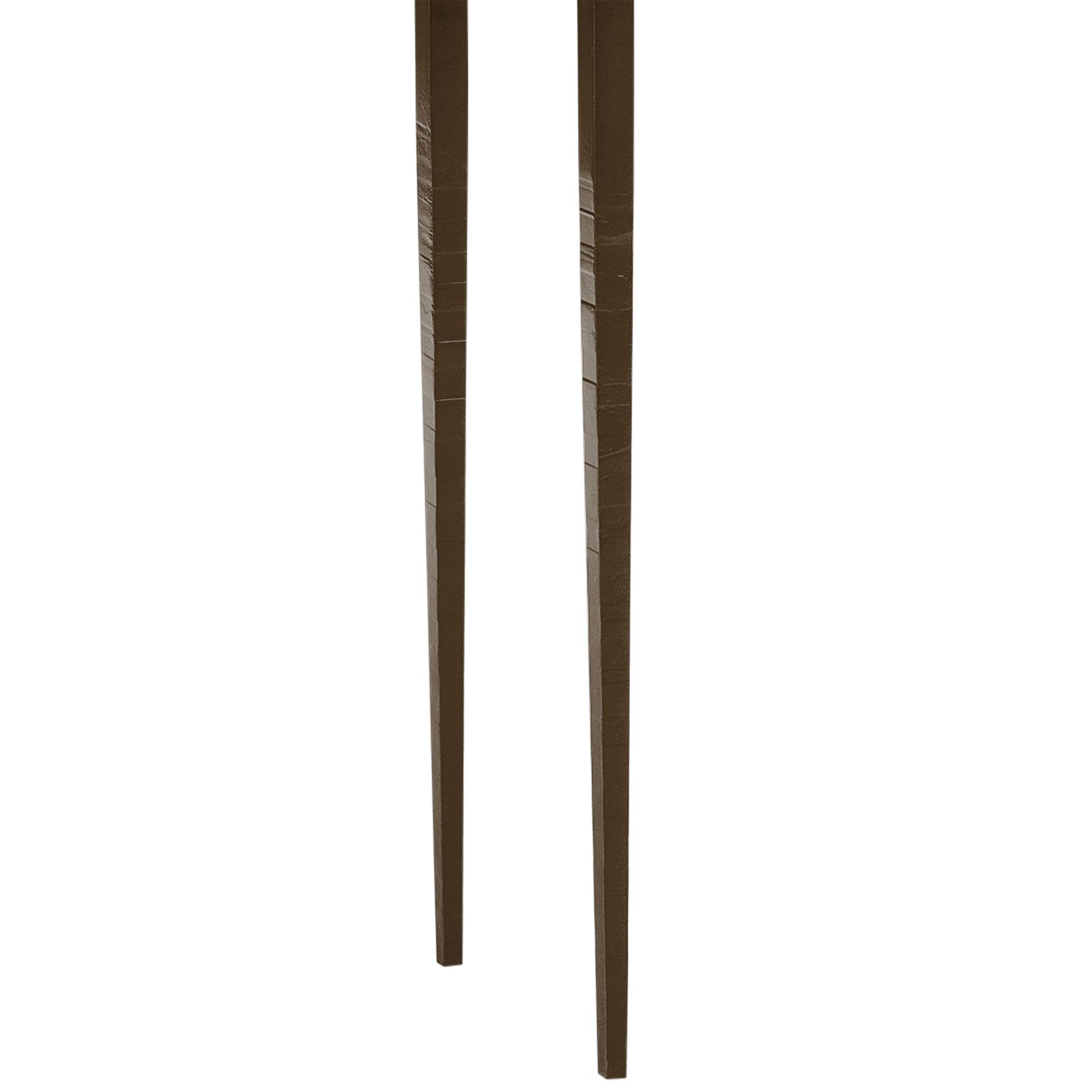 Image 3 Wick 42" Wide Maple Natural Accented Bronze Console Table more views