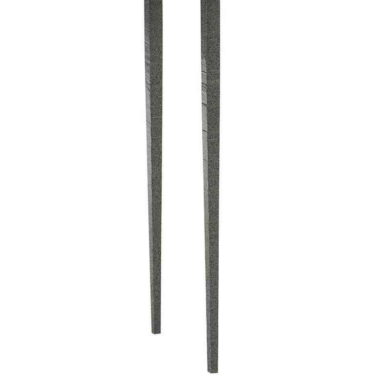 Image 3 Wick 42" Wide Natural Iron Console Table with Gray Table Top more views
