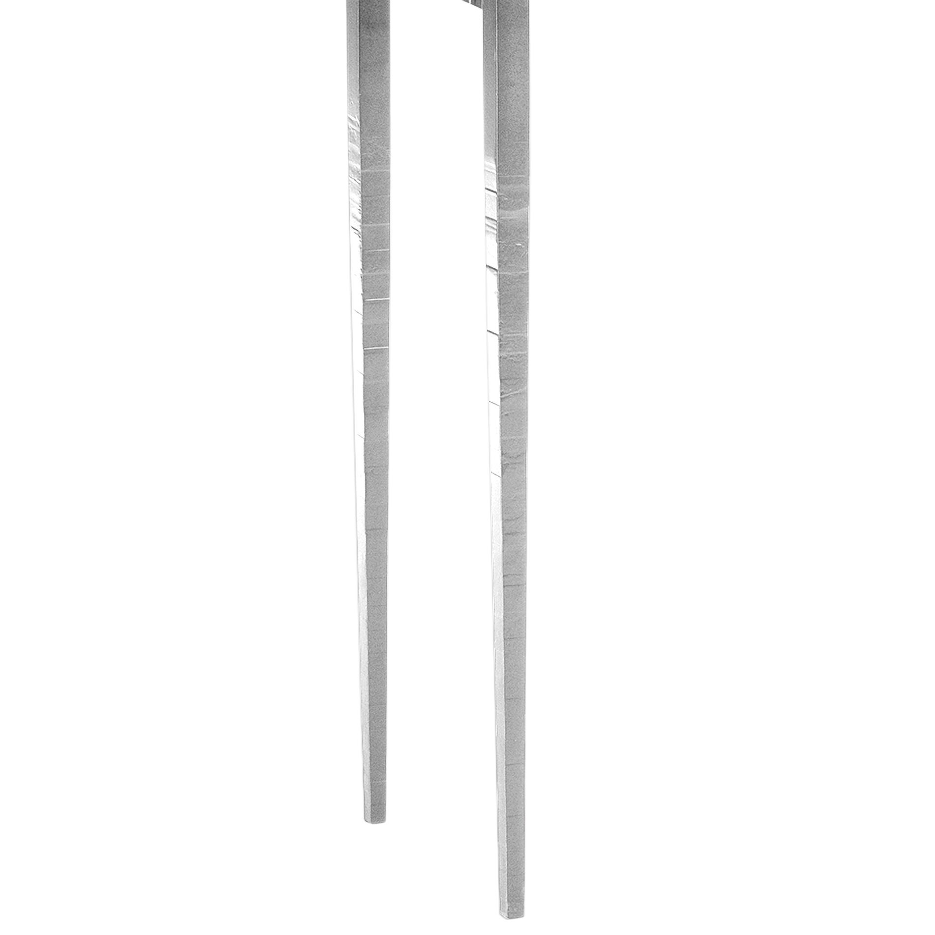 Image 3 Wick 42" Wide Sterling Console Table with Espresso Table Top more views