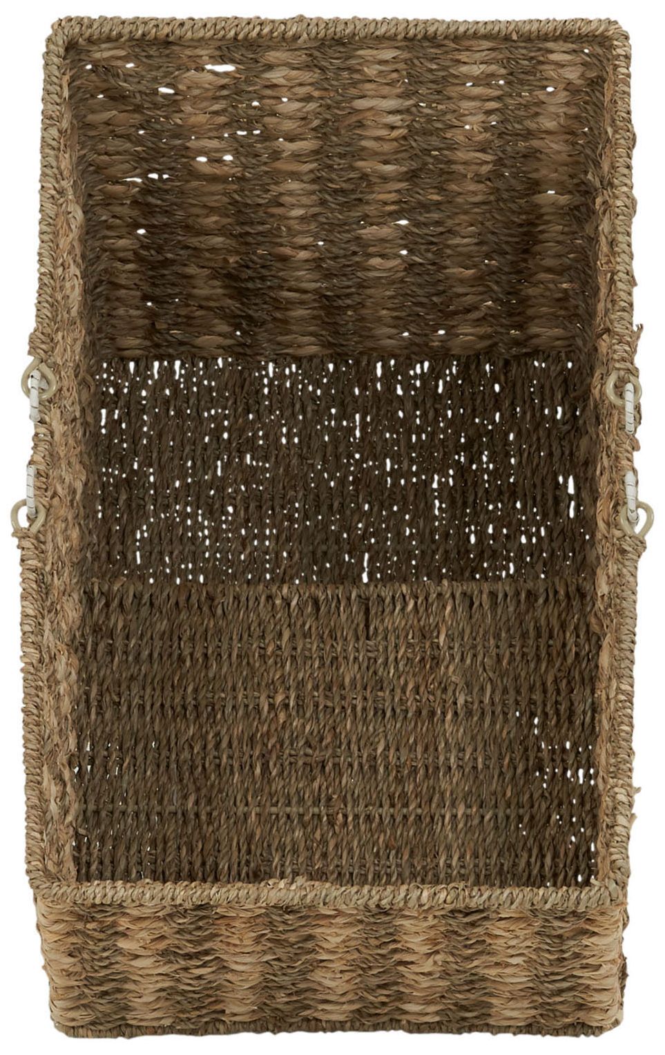 Image 3 Wicker Stair Basket with Handles, Transport Items from Floor to Floor more views