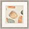 Wicker Terracotta II 40"W x 40"H Contemporary Framed Art