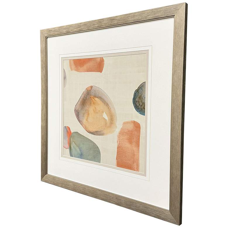 Image 2 Wicker Terracotta II 40"W x 40"H Contemporary Framed Art more views