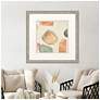 4_Wicker Terracotta II 40"W x 40"H Contemporary Framed Art more views