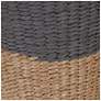 6_Wicker Waste Basket, 2-tone Waste Bin more views