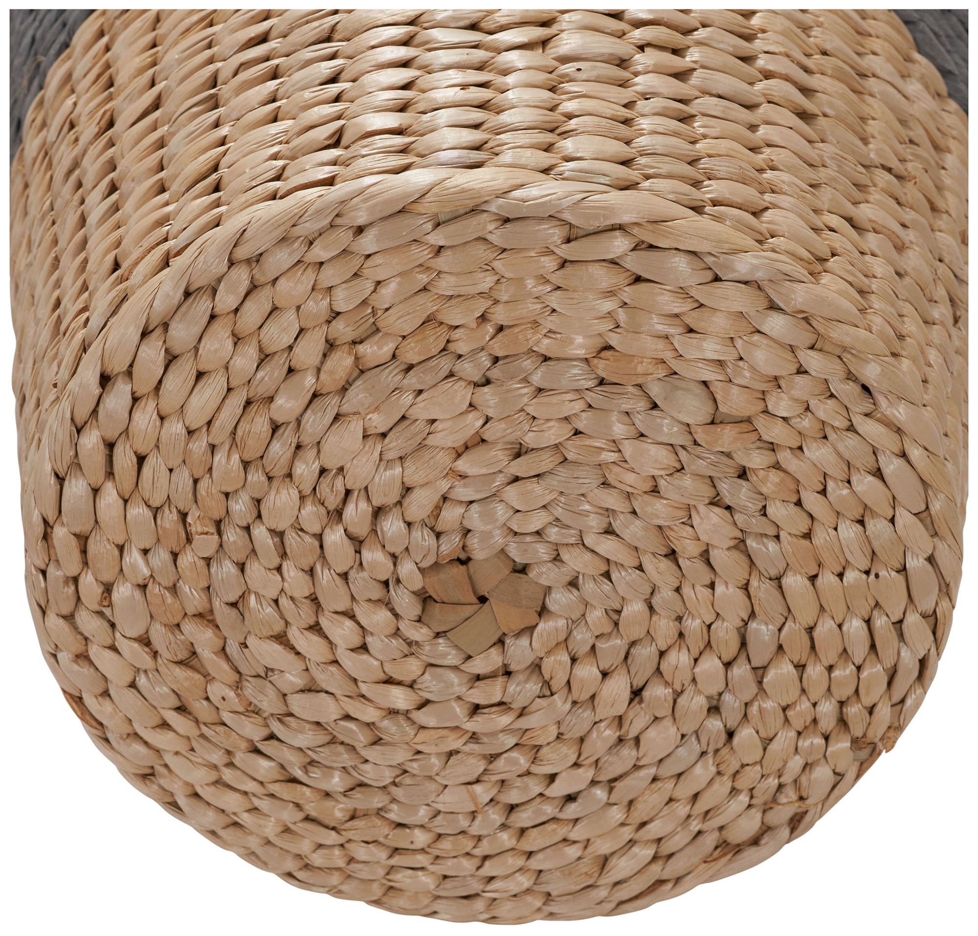Image 7 Wicker Waste Basket, 2-tone Waste Bin more views