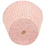 6_Wicker Waste Basket, Pink Waste Bin more views
