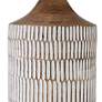 6_Wickes* White-Washed Carved Mango Wood Table Lamp more views